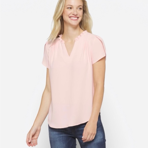 Tops - 41 Hawthorne Split Neck Blouse